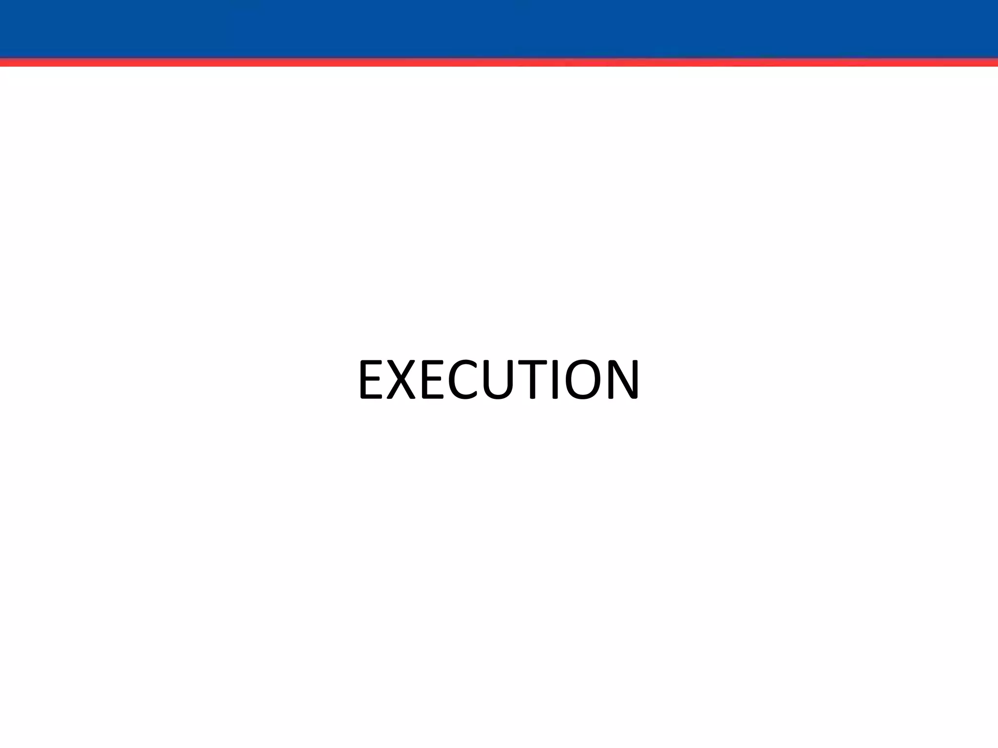 EXECUTION