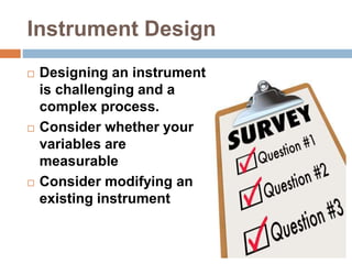 Crafting and validation of instrument | PPTX