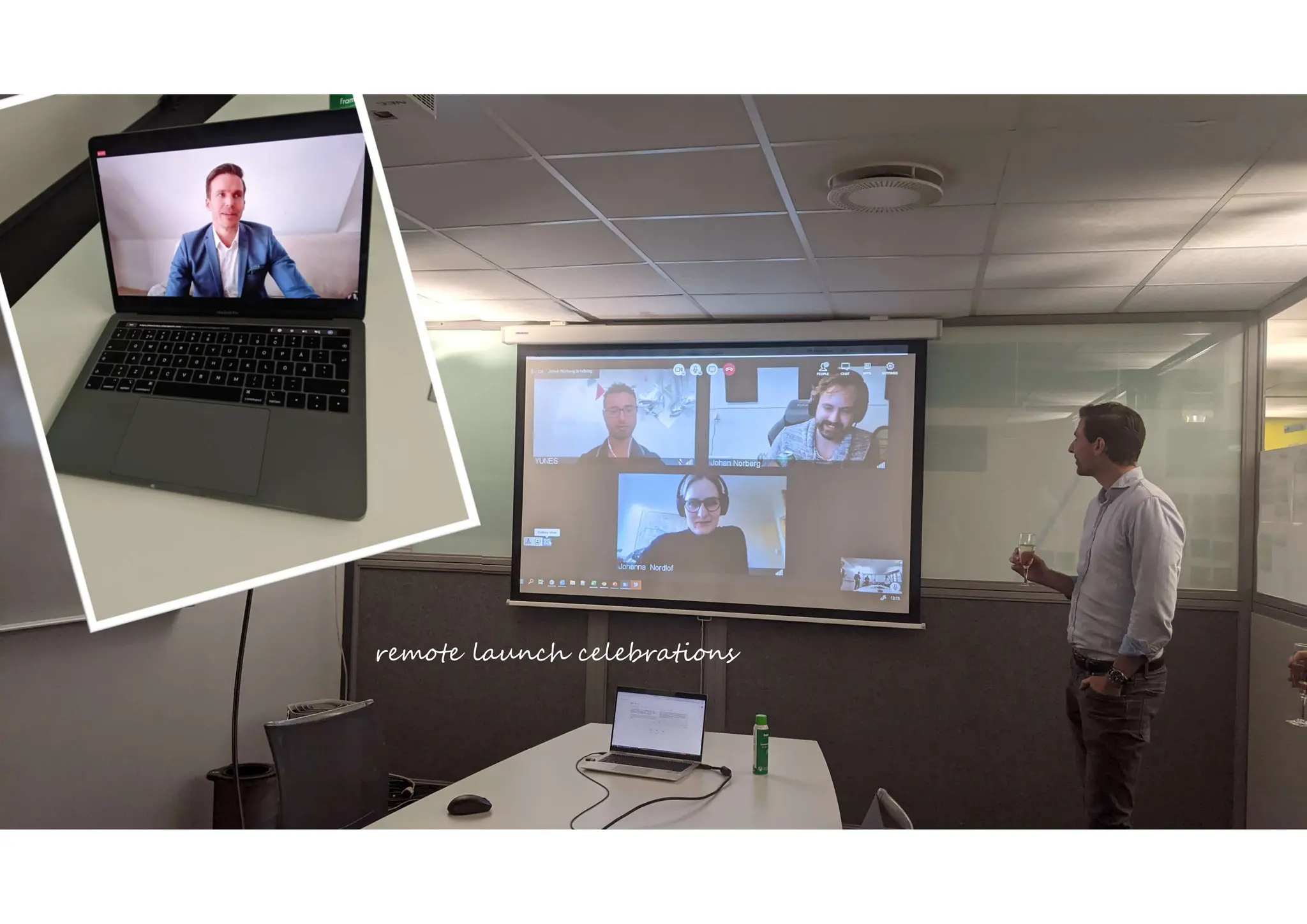 remote launch celebrations