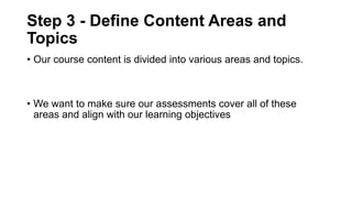 Crafting Effective Tables of Specifications (TOS).pptx