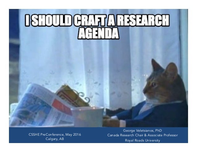 Crafting A Research Agenda In Memes