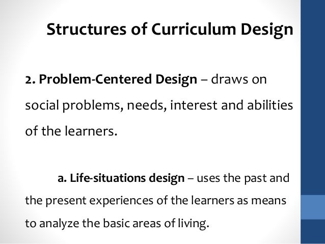 Crafting The Curriculum