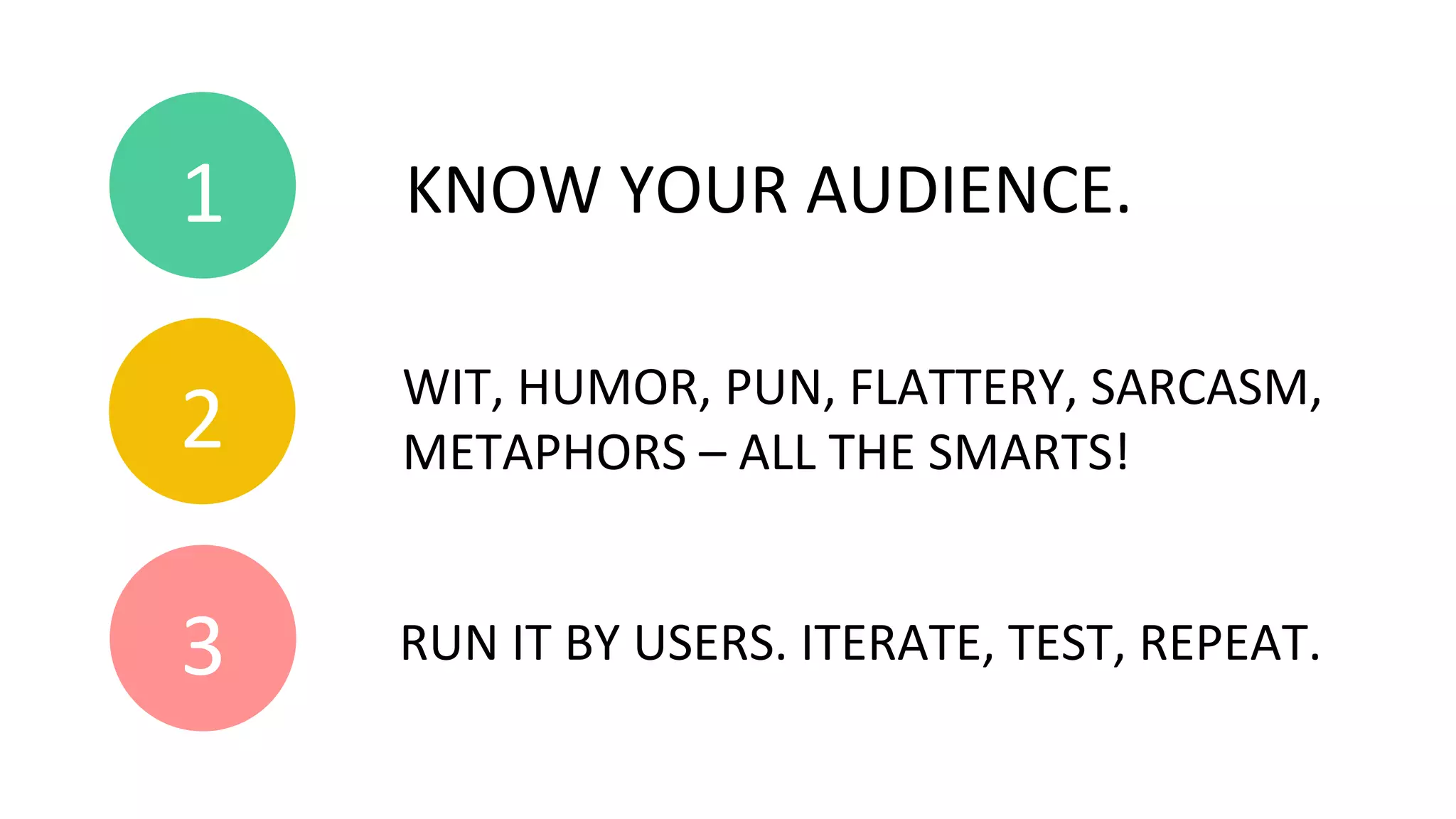 Crafting UX of User Interface Messages
