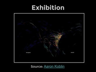 Source: Aaron Koblin
Exhibition
 