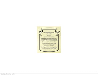 Saturday, November 9, 13