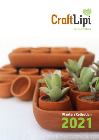 CraftLipi EarthenWonder Planters Collection May2021