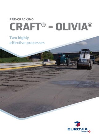 PRE-CRACKING
CRAFT®
- OLIVIA
Two highly
effective processes
 
