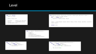 Design Patterns in Go Code | PPTX
