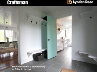 Craftsman Molded Interior Door Summary Presentation | PDF