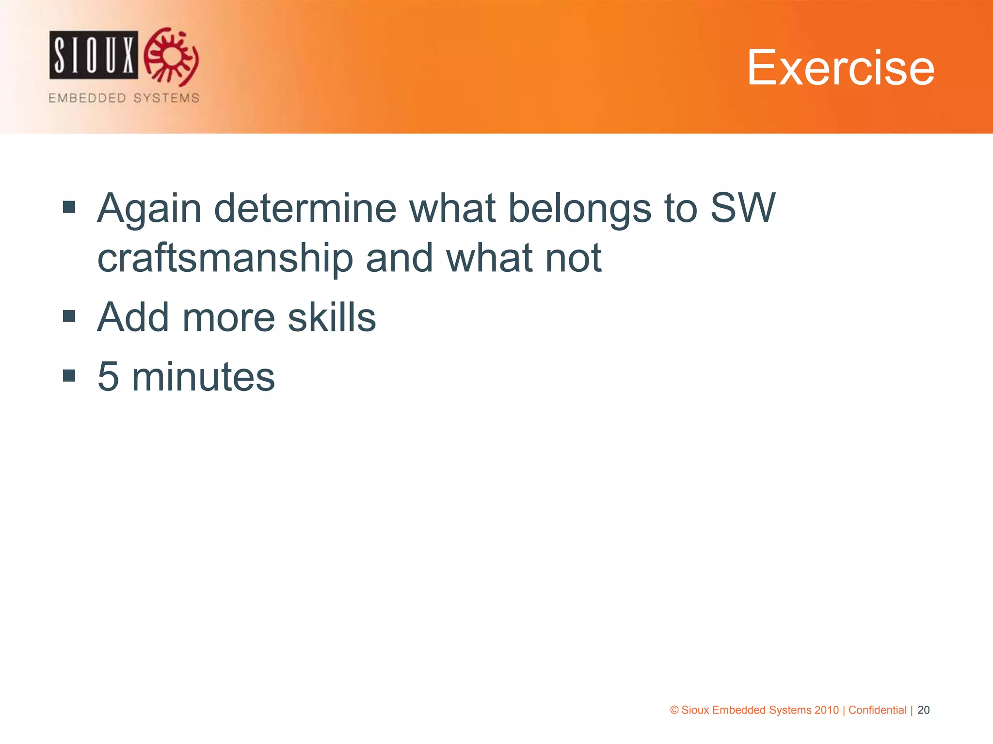 Focused on delivering applications