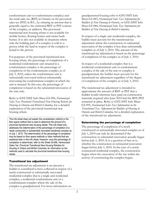 GST/HST Info Sheet | PDF