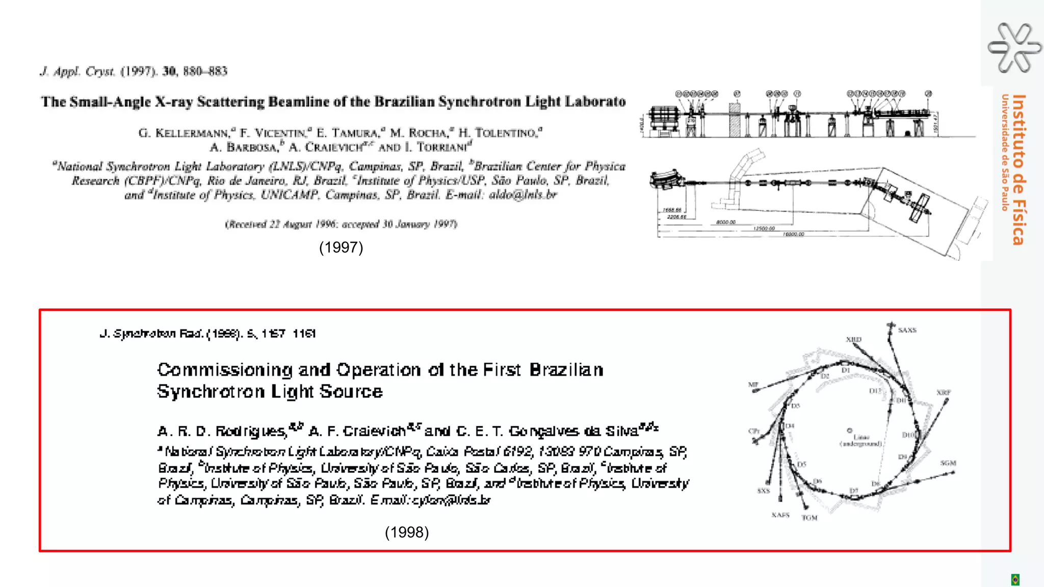 IV - New advanced techniques.
Fourth generation synchrotrons.
 