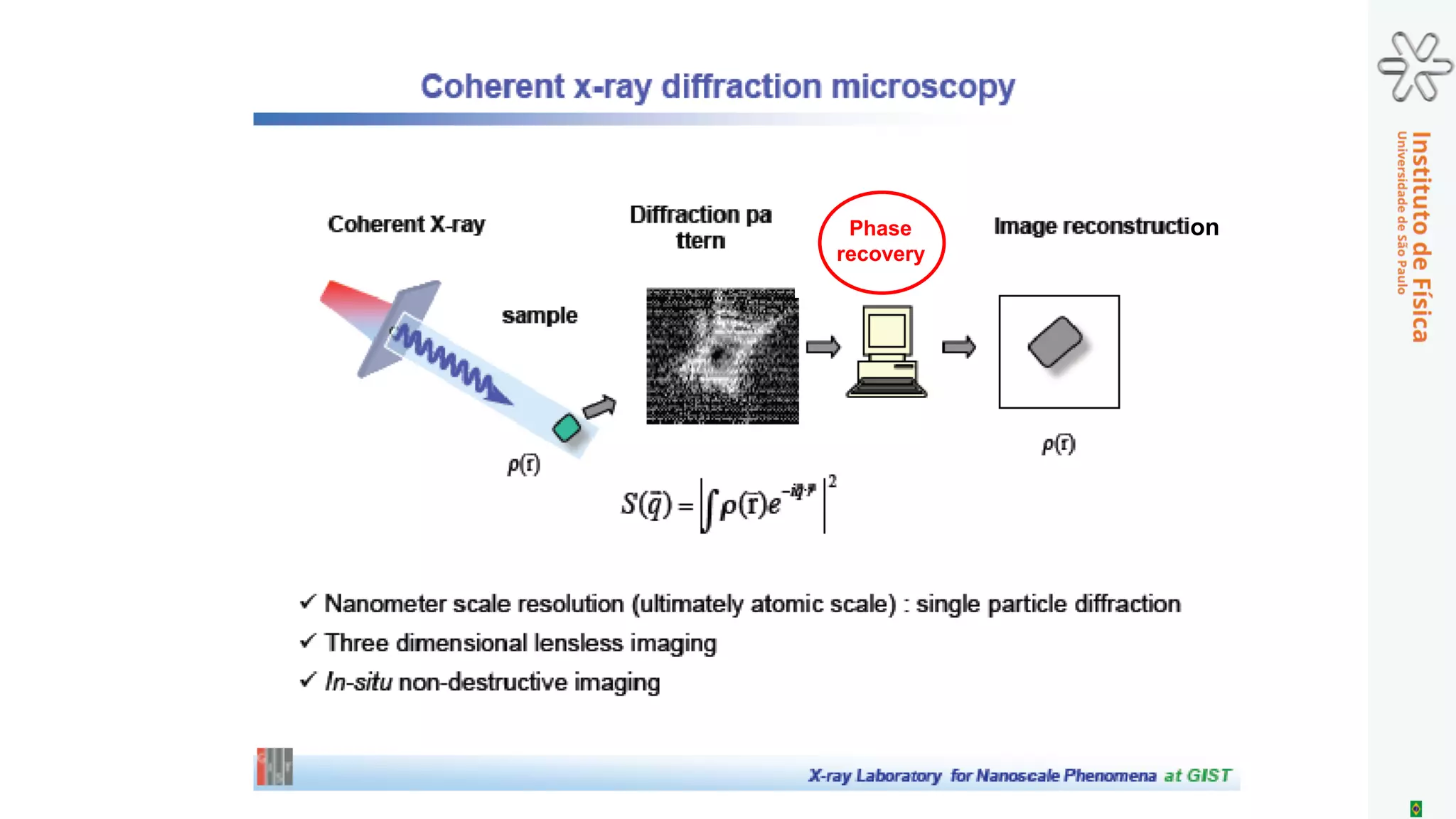 Some remarks about the real possibilities opened by
the use of coherent X-ray scattering
 
