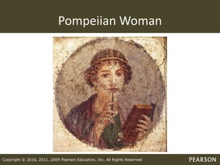 Copyright © 2016, 2011, 2009 Pearson Education, Inc. All Rights Reserved
Pompeiian Woman
 