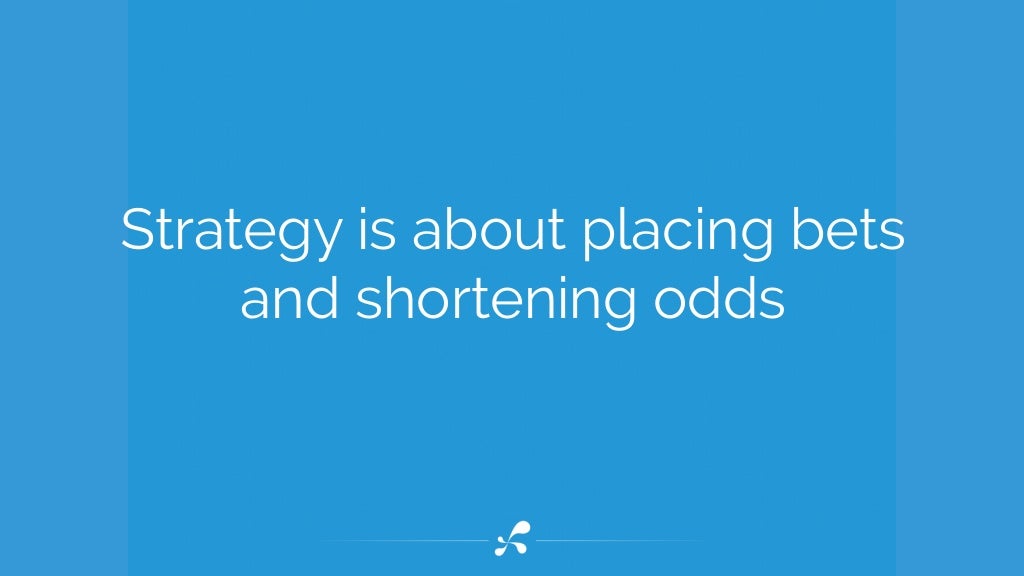 Place Betting Strategy Place Betting Strategy