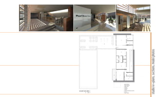 6

                                        7

                                                             5
                        8




                                                                                studio iv>>plans, sections, model photos
                                                                   dn

                                        4




                                5




                                        4                          9




                                                             3
                            8       1


                                                         2




                                            1. Master Bedroom
                                            2. Master Bathroom
                                            3. Walk in Vloset
                                            4. Bedroom
                                            5. Bathroom
                                            6. Laundry
second ﬂoor plan>>                          7. Private Family Room/Guest Room
                                            8. Terrace
         n   1/16”=1’                       9. Open to Below
 