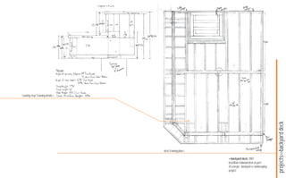 “ﬂoating step” framing detail>>




                                                                                              projects>>backyard deck
                                  deck framing plan>>

                                                        <<backyard deck, 2007
                                                        brazillian redwood deck as part
                                                        of a larger backyard re-landscaping
                                                        project
 