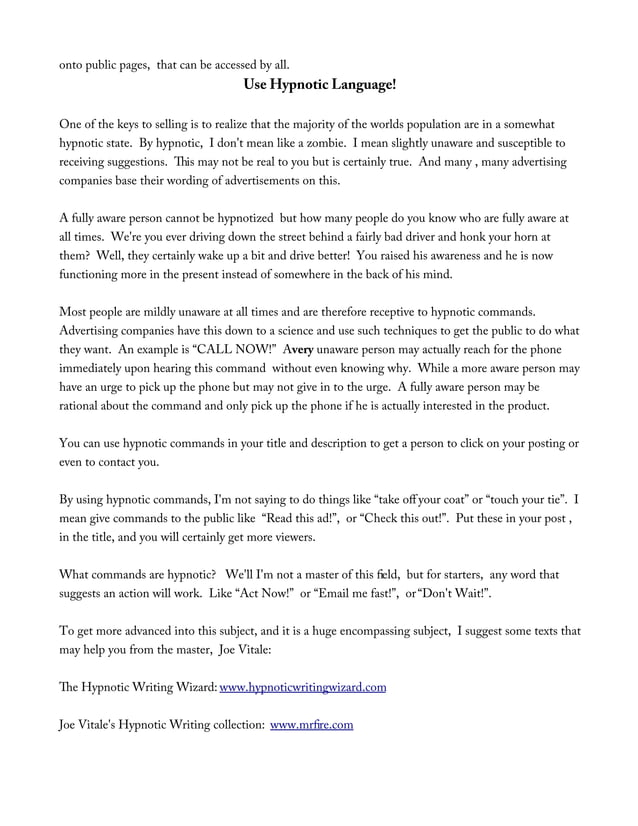 Craigslist Seattle Buying and Selling Guide PDF