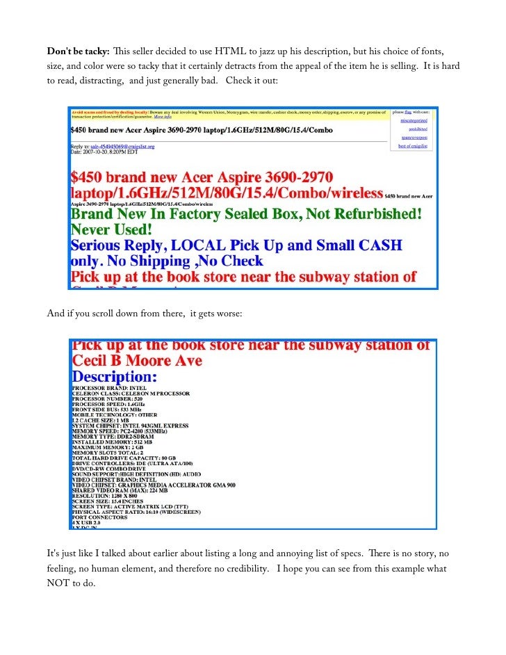 Is craigslist good for dating