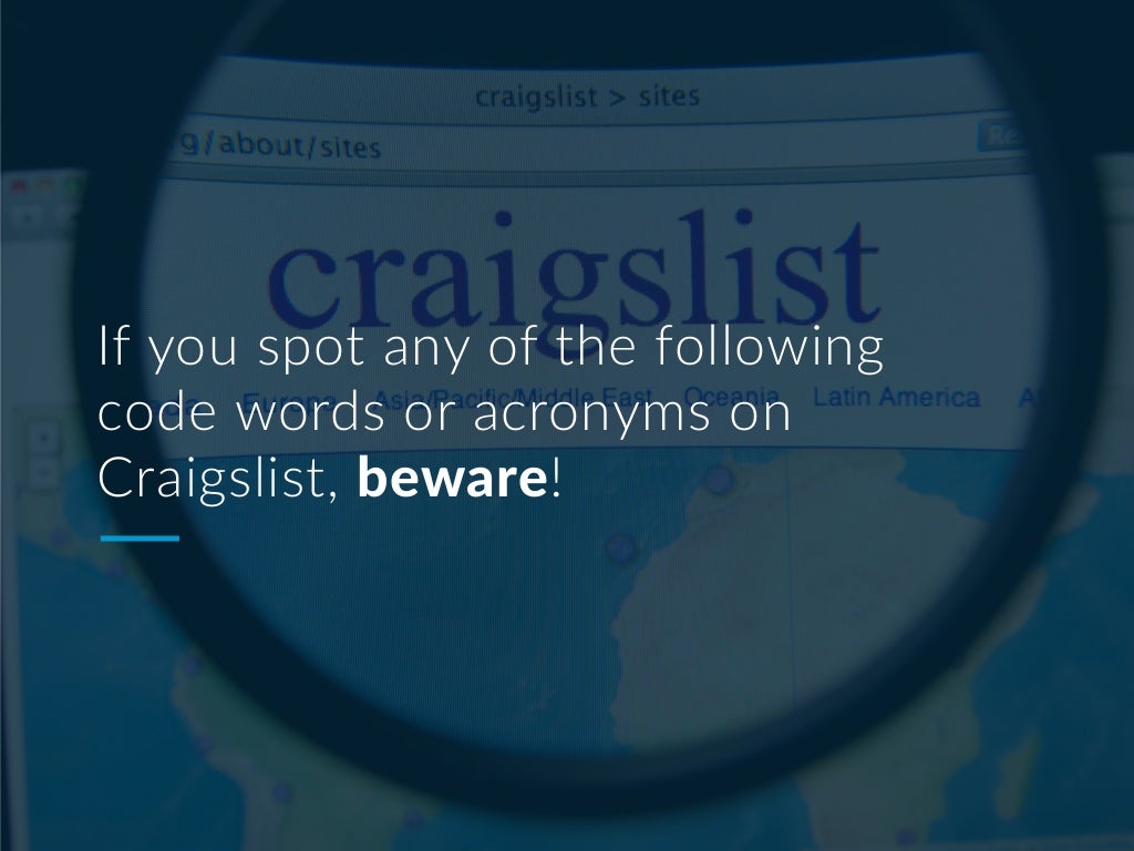 Craigslist Code Words: Do You Know What They Really Mean?
