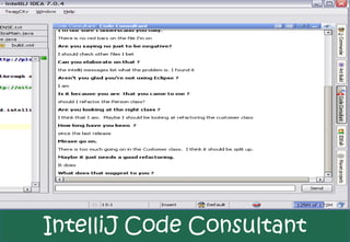 IntelliJ Code Consultant
 