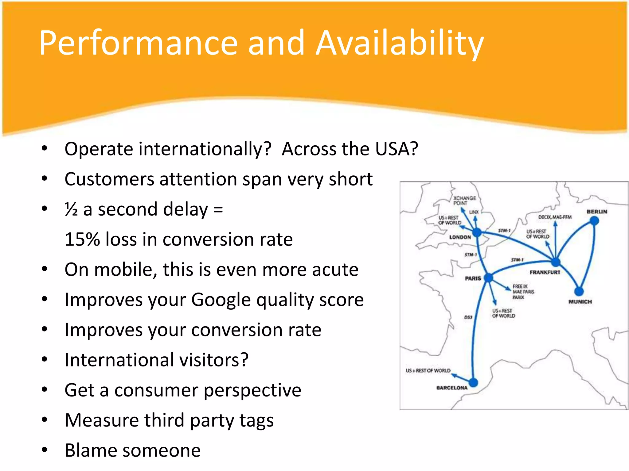 What happened?€200k cost – user centered redesign (web/app/mobile)Mobile and App – superb resultsNew funnel – converts 0.5% betterOw!  What happened?Works worse than old funnel in key areas