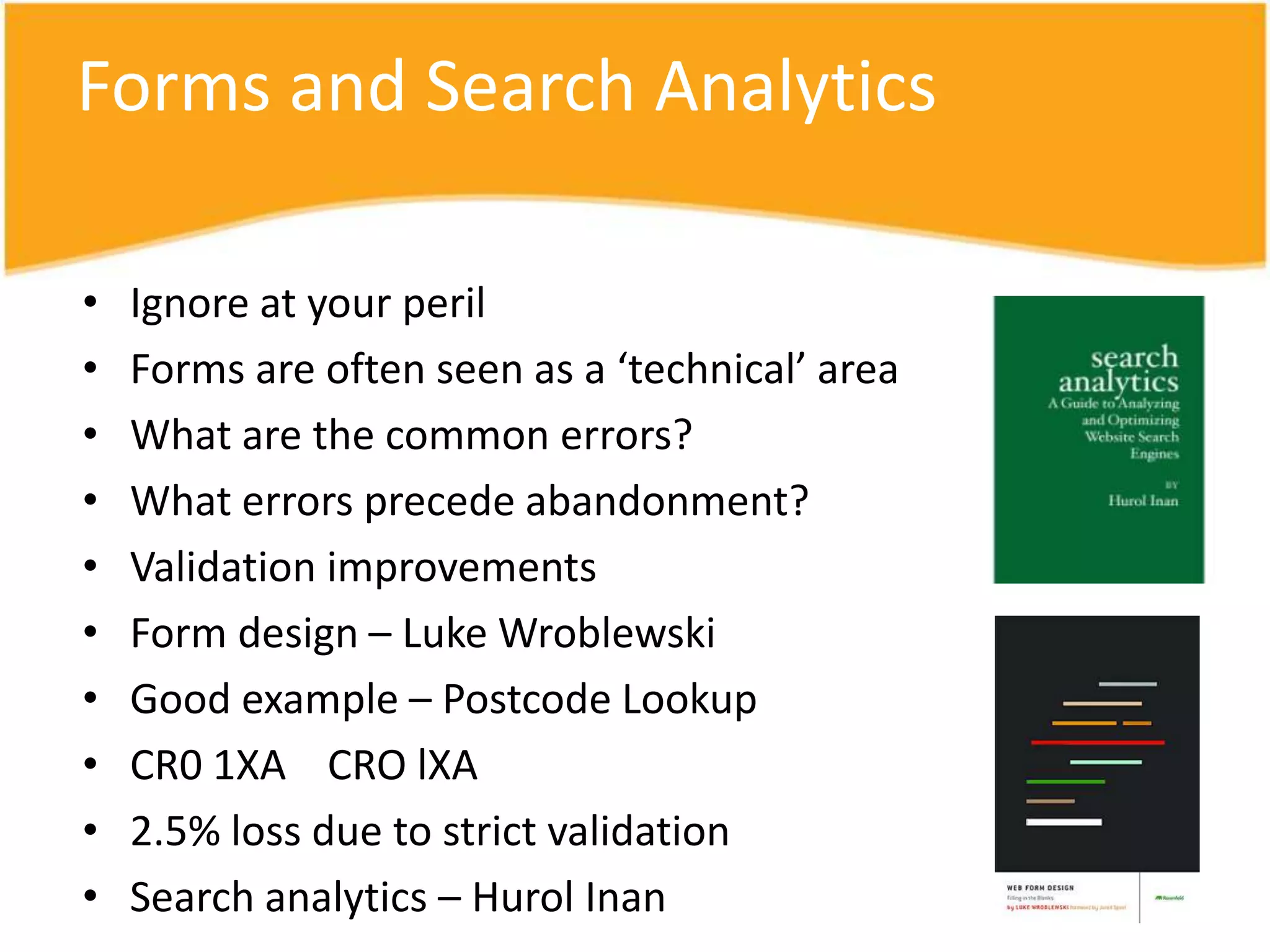 My adviceInvest in optimisation tools and talentTools may be low cost – expertise is worth paying forBiggest ROI is high traffic landing page optimisationFunnel is good but page is quicker (weeks vs 6 mth)Work on images, copy, call-to-action, layout, hurry up messages, scarcity calls, badging, value propositionAlways measure these tests with other channels…Chat and funnel test show cross channel is criticalOptimise low hanging fruit – then segmentsStart a gambling club at work – have fun!  Try crazy stuff!More questions?  Grab me after for a beer!