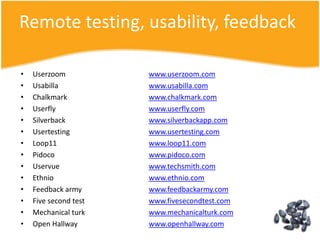 What’s nextSegmentation, Segmentation, SegmentationE.g. - screen size work on Mobile site, iPadsBetter testing tools, self administered A/BMore funnel optimisation, increased volumes of page testsMove from 8 tests -> 20+ tests per monthInternational MVT – now onto landing pages #1, homepage #3Telephony and Email MVTLanding page generation – human and rules basedHero term PPC, SEO + Local landing pages a priorityThe perfect clothes store journey