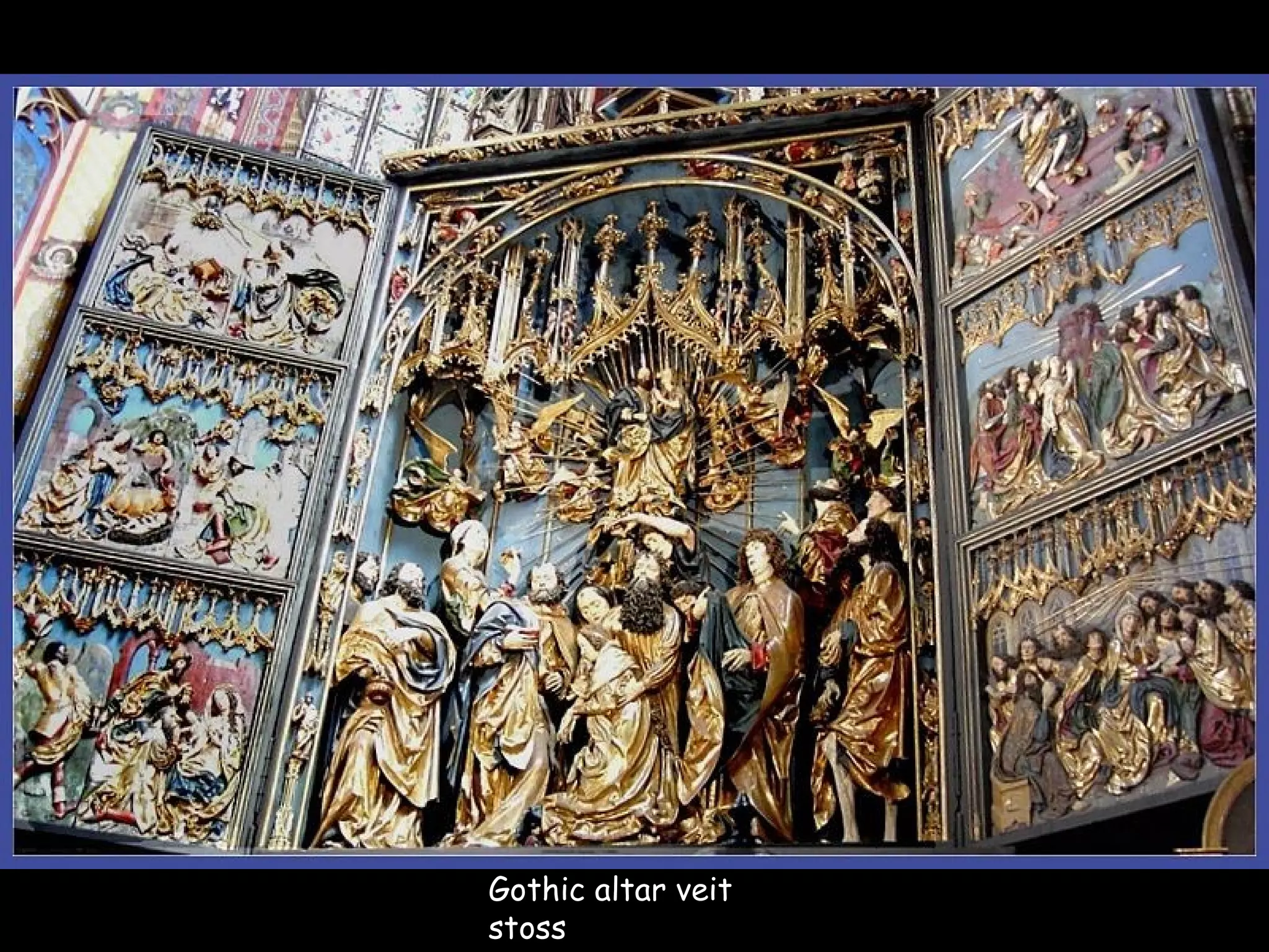 Gothic altar veit stoss