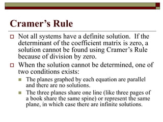 Cramer's Rule.ppt