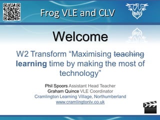 Frog VLE and CLV 