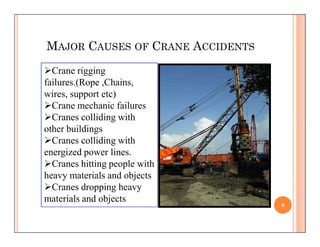 Crane | Crane Safety | Crane Safety Parts | Gaurav Singh Rajput | PDF