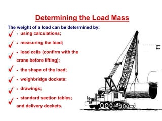 Crane-Rigging-Lifting lifting preacitions | PPTX