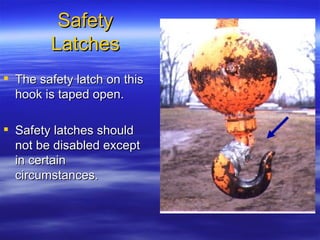 Crane Safety & Rigging | PPT
