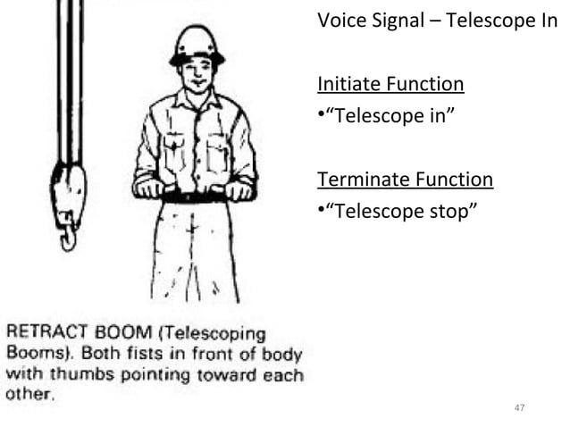 Crane signal-person-training-slides | PPT | Civil Engineering Industry ...