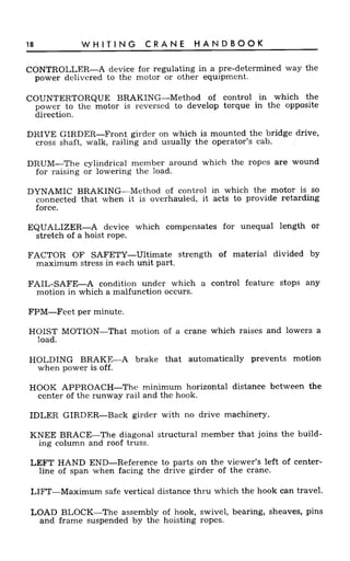 Crane handbook