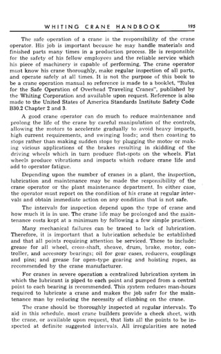 Crane handbook