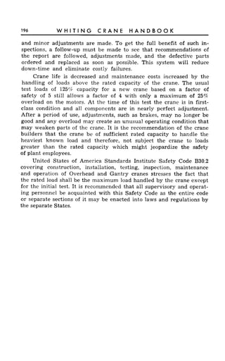 Crane handbook