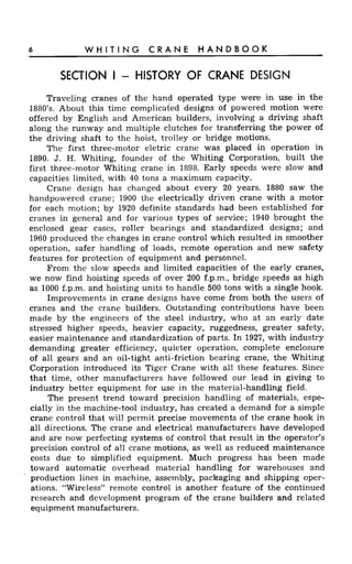 Crane handbook