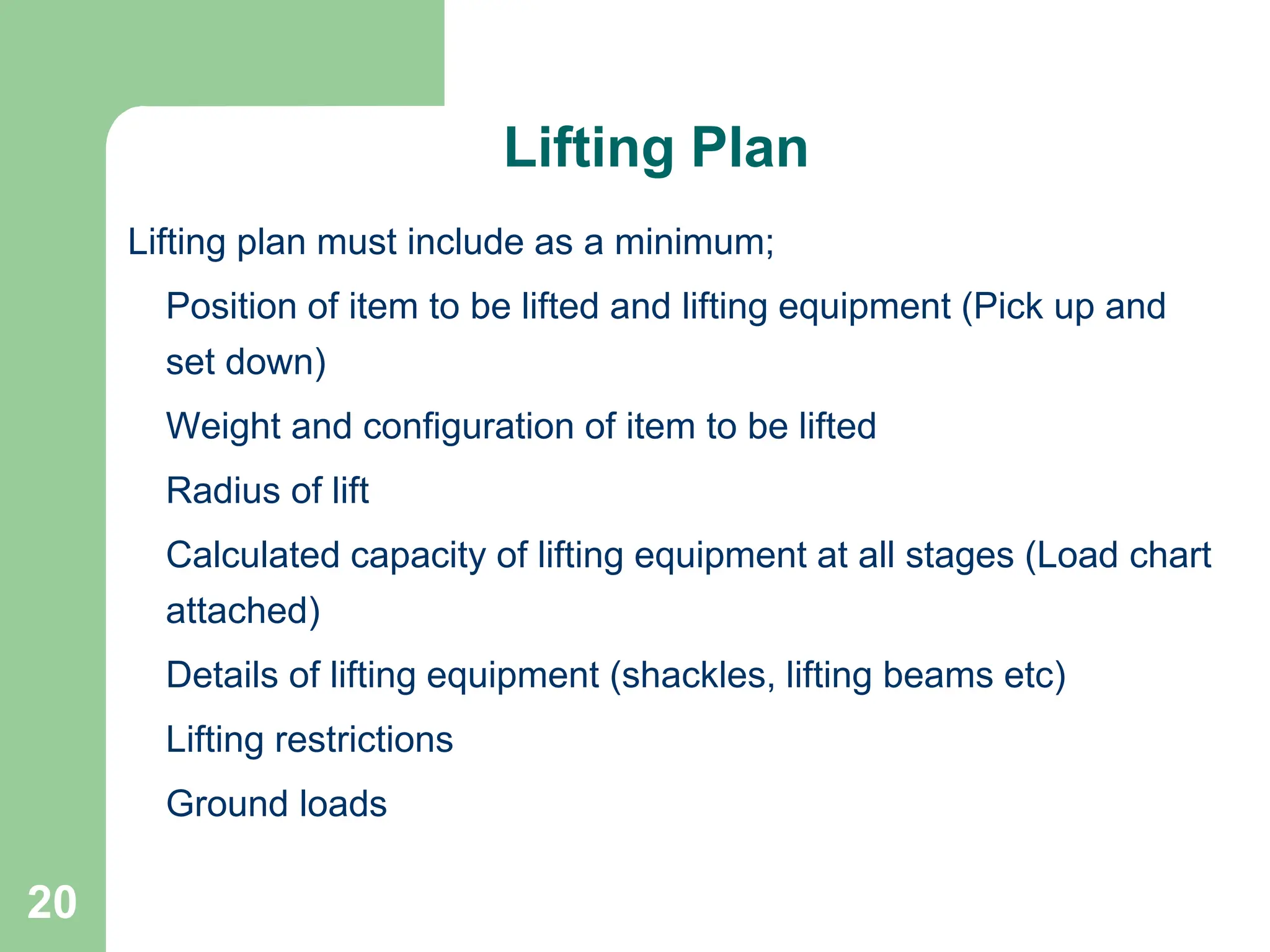 Crane & Lifting Safety.ppt Crane lifting safety useful for construction ...