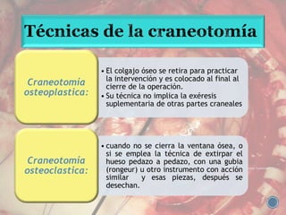 Craneotomia descomprensiva , cuidado de enfermería | PPTX