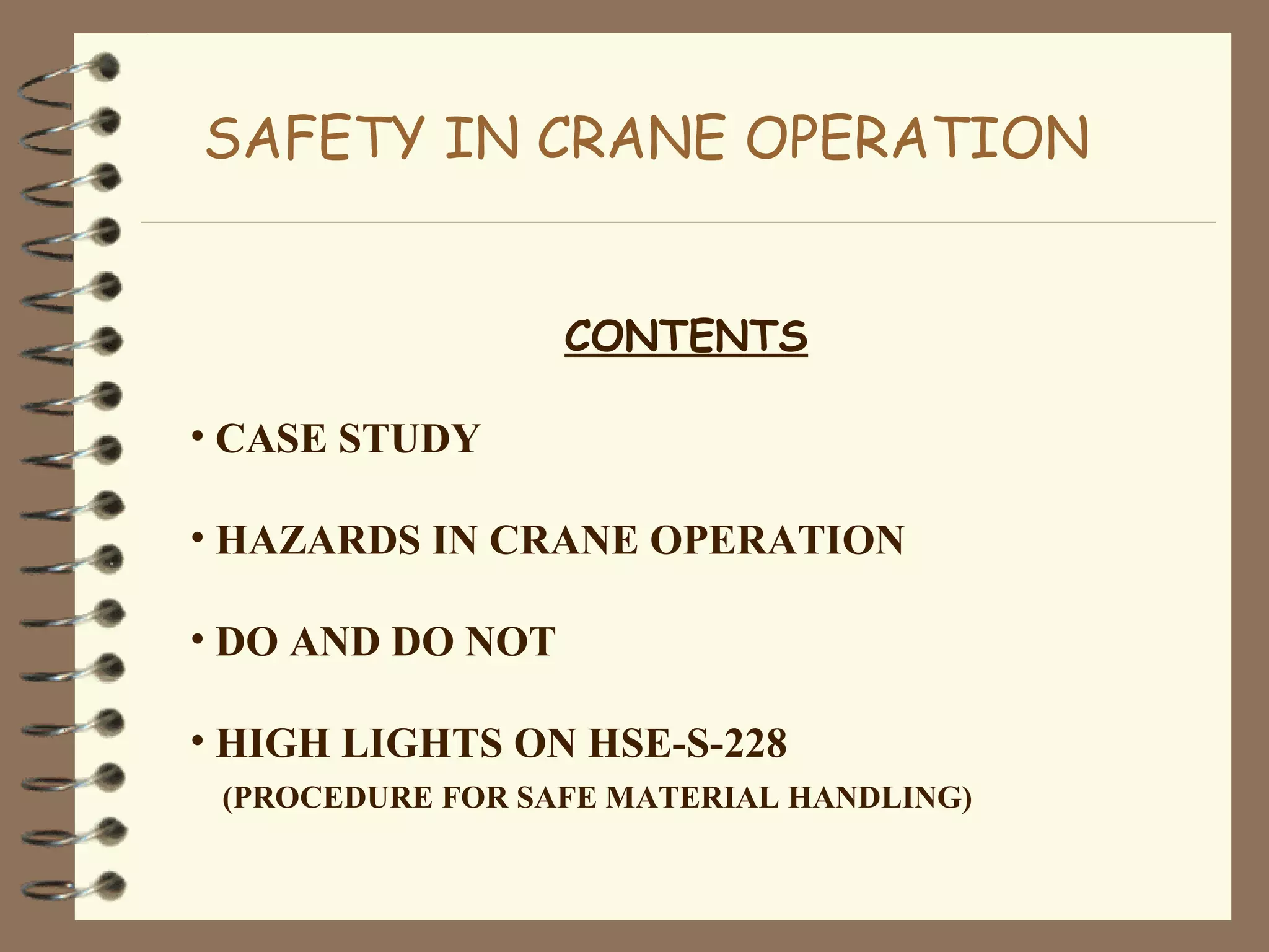 Crane safety | PPT