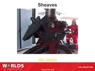 Sheaves




OEB - 2009/021


  Internal Use Only
 