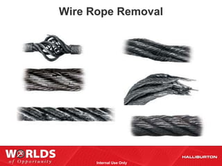 Wire Rope Removal




      Internal Use Only
 