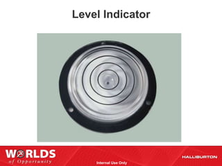 Level Indicator




    Internal Use Only
 