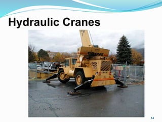 Hydraulic Cranes
14
 