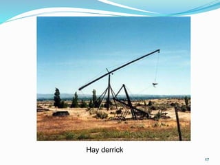 17
Hay derrick
 