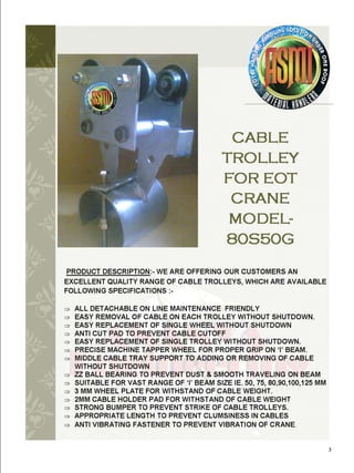 Crane spare electrical