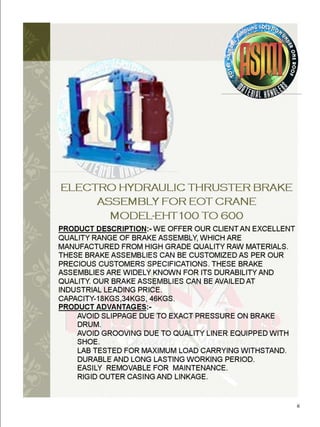 Crane spare electrical