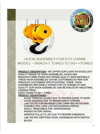 Crane spare mechanical